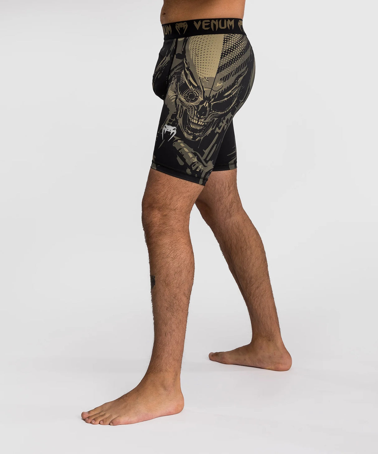 Venum Compressie Shorts Invader - Zwart/Zand