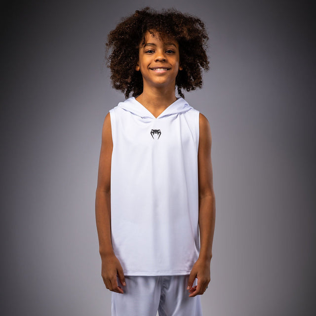 Camisola de alças Venum Elite Criança – Branco