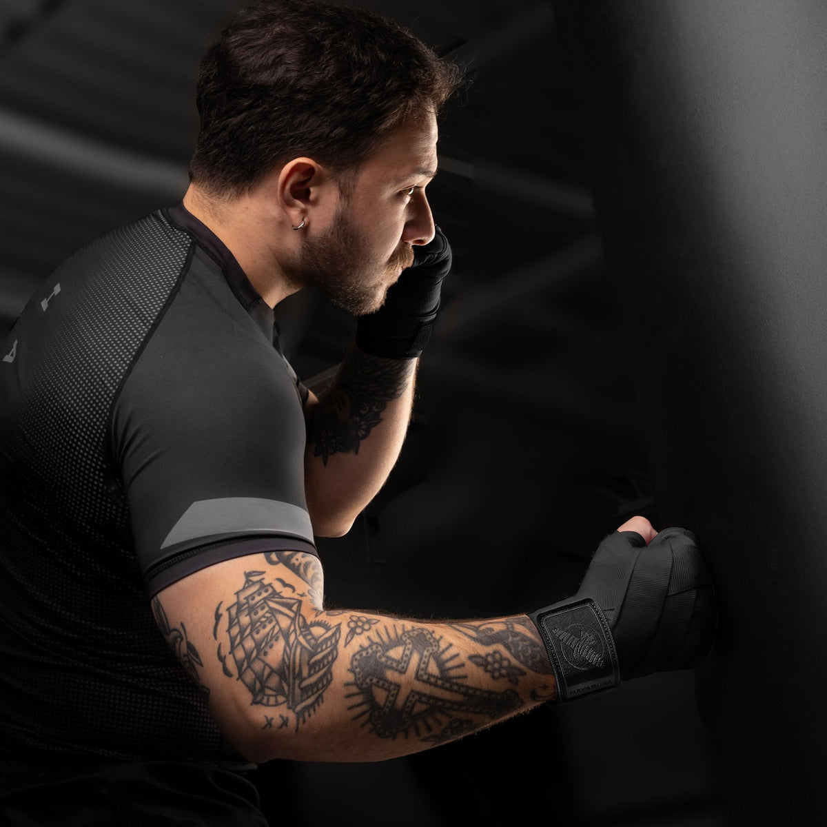 Hayabusa Handwraps Knuckle Guard - Zwart