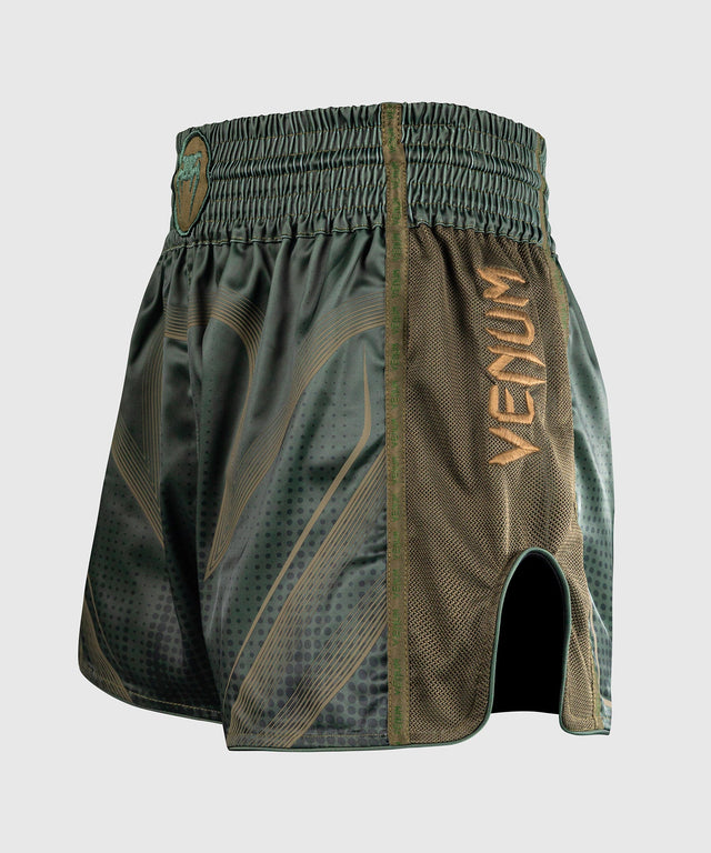 Venum Muay Thai shorts Stealth – Khaki/mørkegrøn