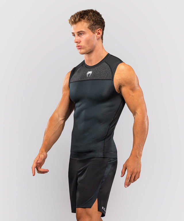 Venum Rashguard G-Fit Scale sem mangas – Preto