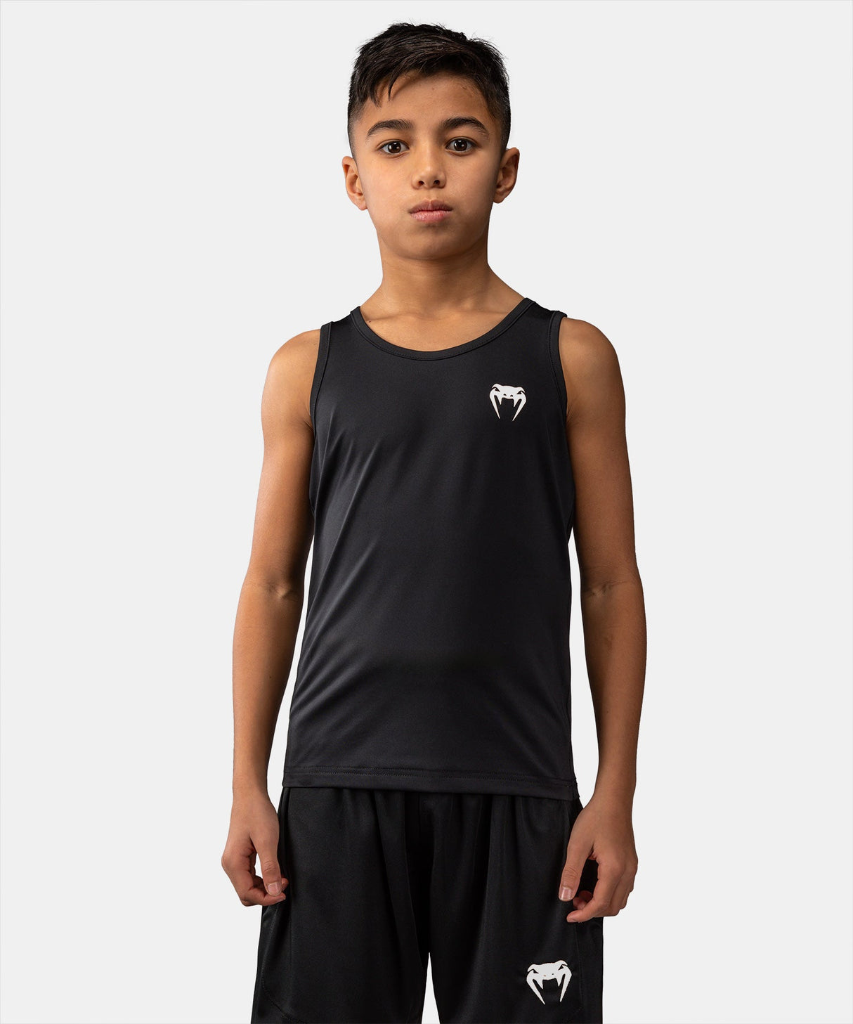 Venum Tank Top Contender Kinderen - Zwart/Wit