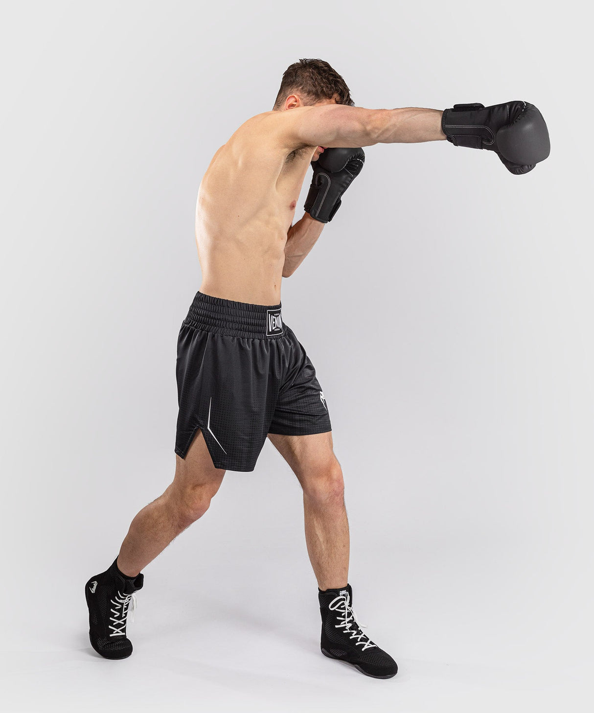 Venum Boksshorts Stealth - Zwart/Wit