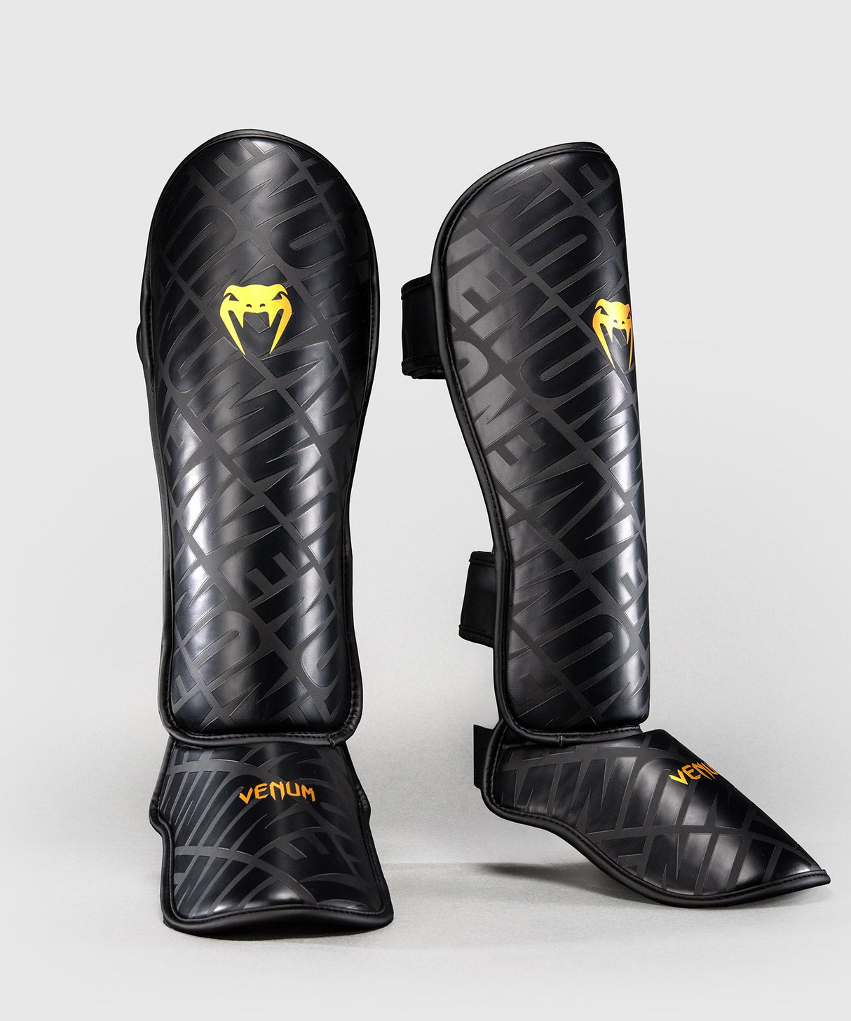 Venum Scheenbeschermers Contender 1.5 XT 3D - Zwart/Goud