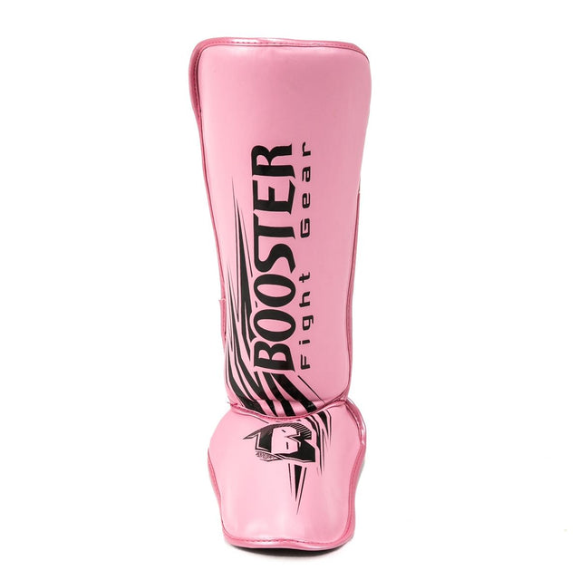 Paratibie da kickboxing Booster Bambini – Rosa/Nero
