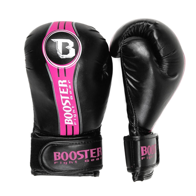 Gants de boxe Booster Future V2 Enfant – Noir/Rose