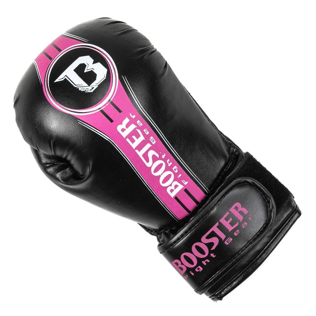 Gants de boxe Booster Future V2 Enfant – Noir/Rose