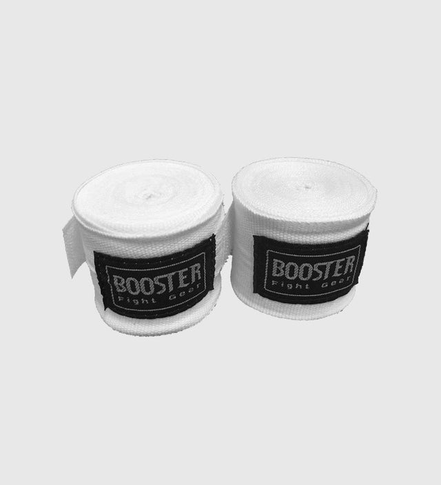 Bandaże bokserskie Booster – Białe – Bandaże bokserskie