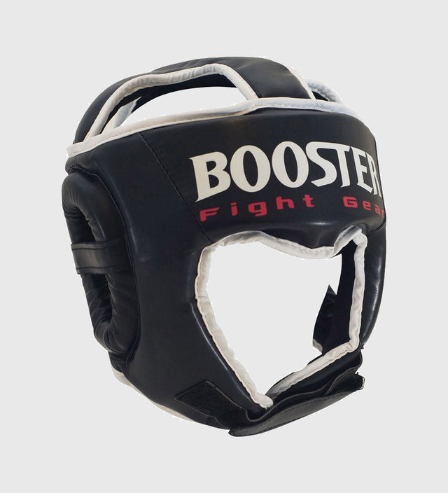 Booster Huvudskydd HGL - Svart/Vit - Huvudskydd