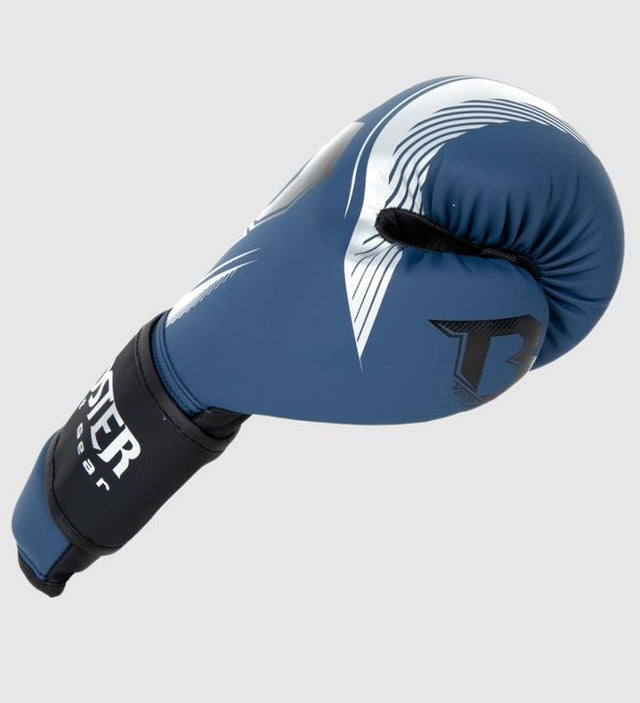 Boxerské rukavice Booster Bangkok – Modrá/Stříbrná/Černá