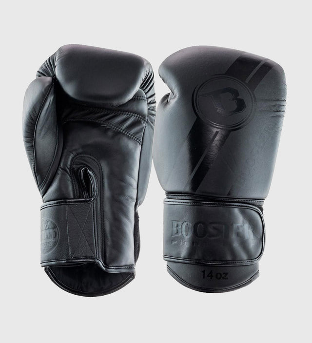 Booster (Kick)Bokshandschoenen V3 - Mat Zwart - (Kick)Bokshandschoenen