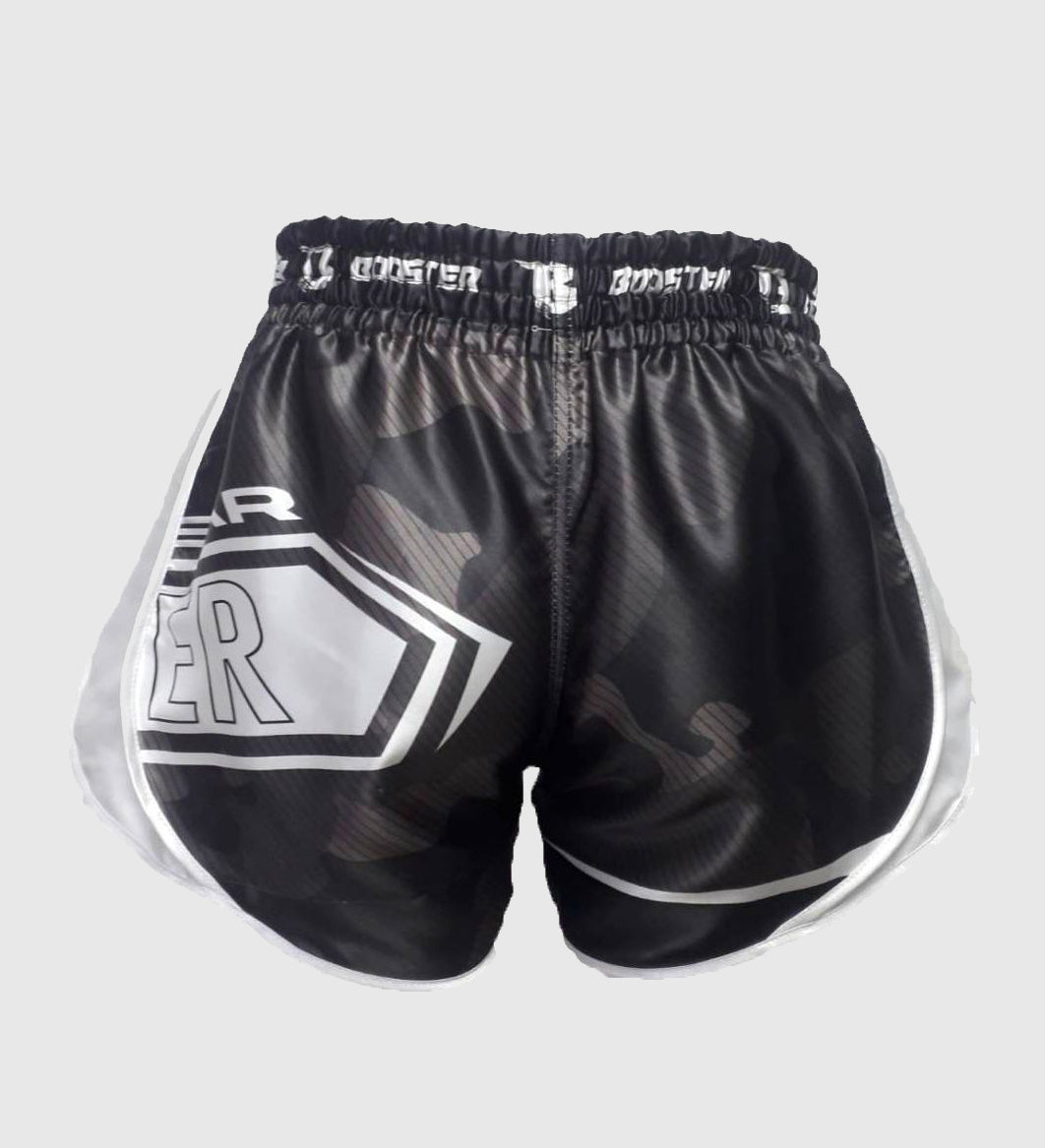 Booster Kickboks Broekje B Force 1 - Zwart/Wit - Shorts
