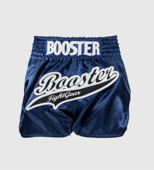 Booster Kickboks Broekje Slugger - Navy Blauw/Wit