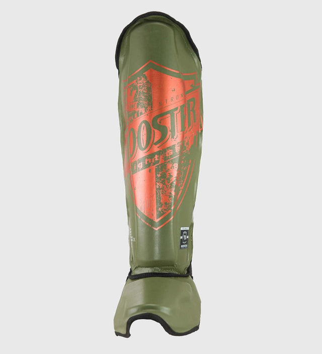 Booster Schienbeinschoner Pro Shield – Grün/Orange – Schienbeinschoner