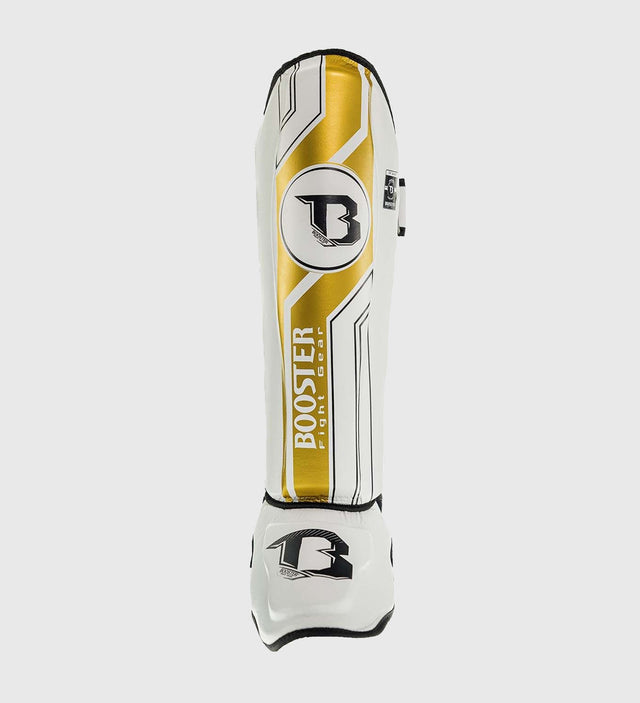 Booster Schienbeinschoner V9 – Weiß/Gold – Schienbeinschoner