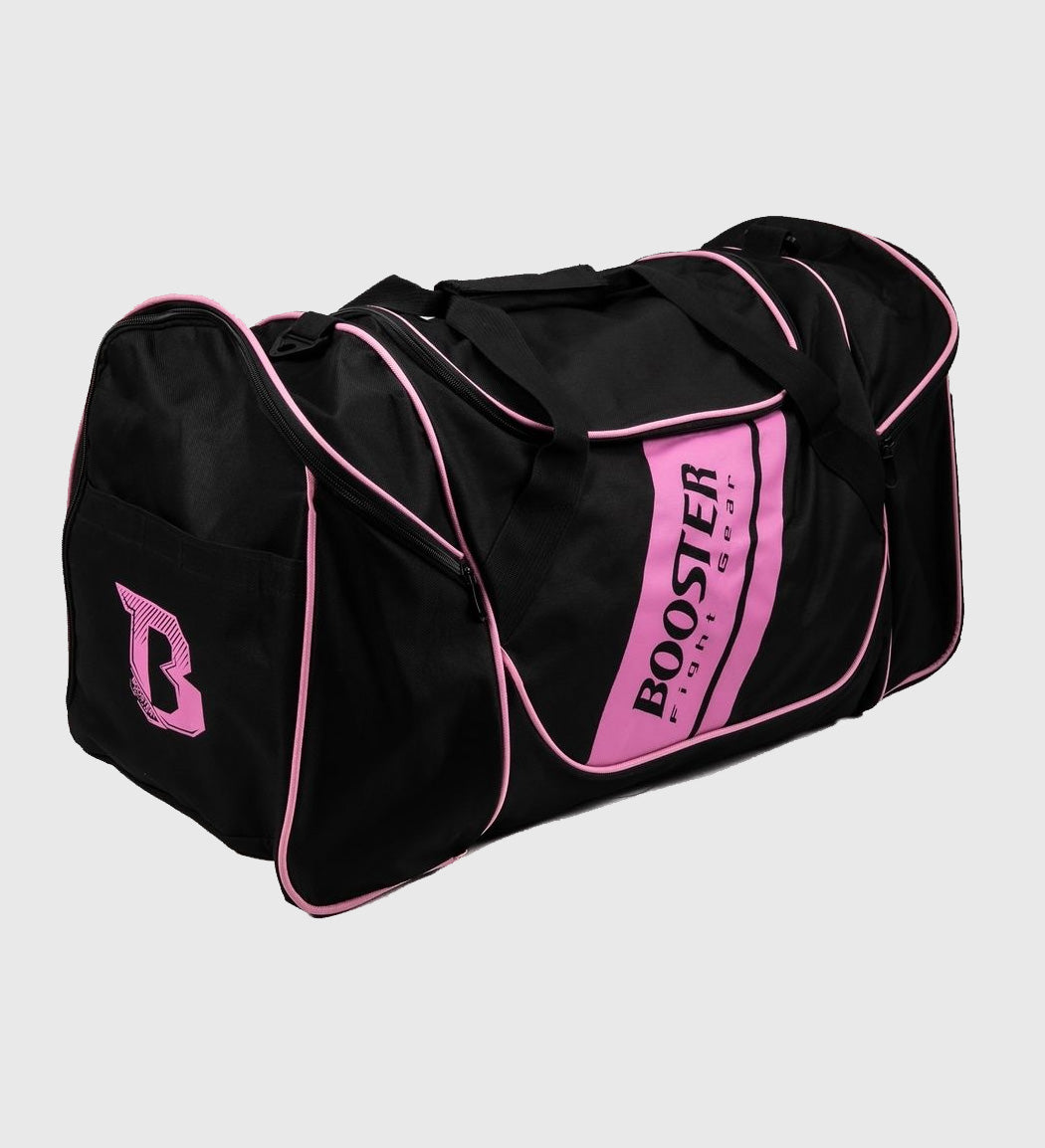 Booster Sporttas Duffel - Zwart/Roze - Sporttas