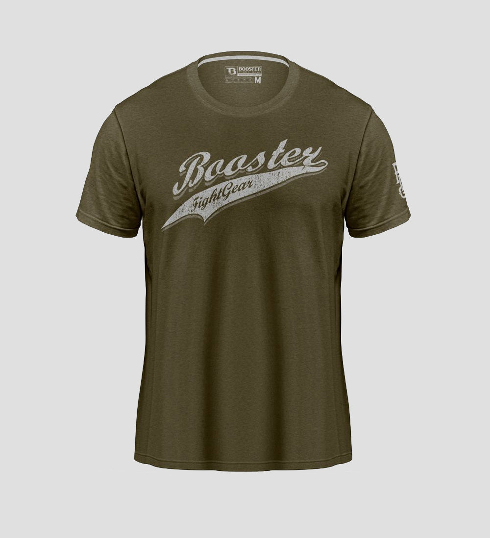 Booster T-shirt Slugger - Kaki Groen - T-Shirt