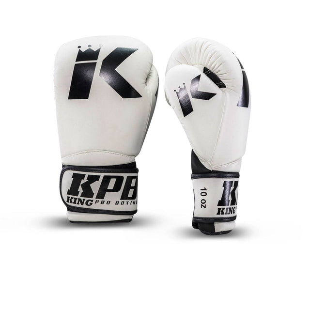 Luvas de boxe King Pro Boxing BGK1 – Branco/Preto