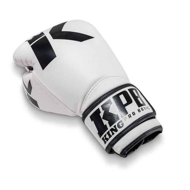 Luvas de boxe King Pro Boxing BGK1 – Branco/Preto