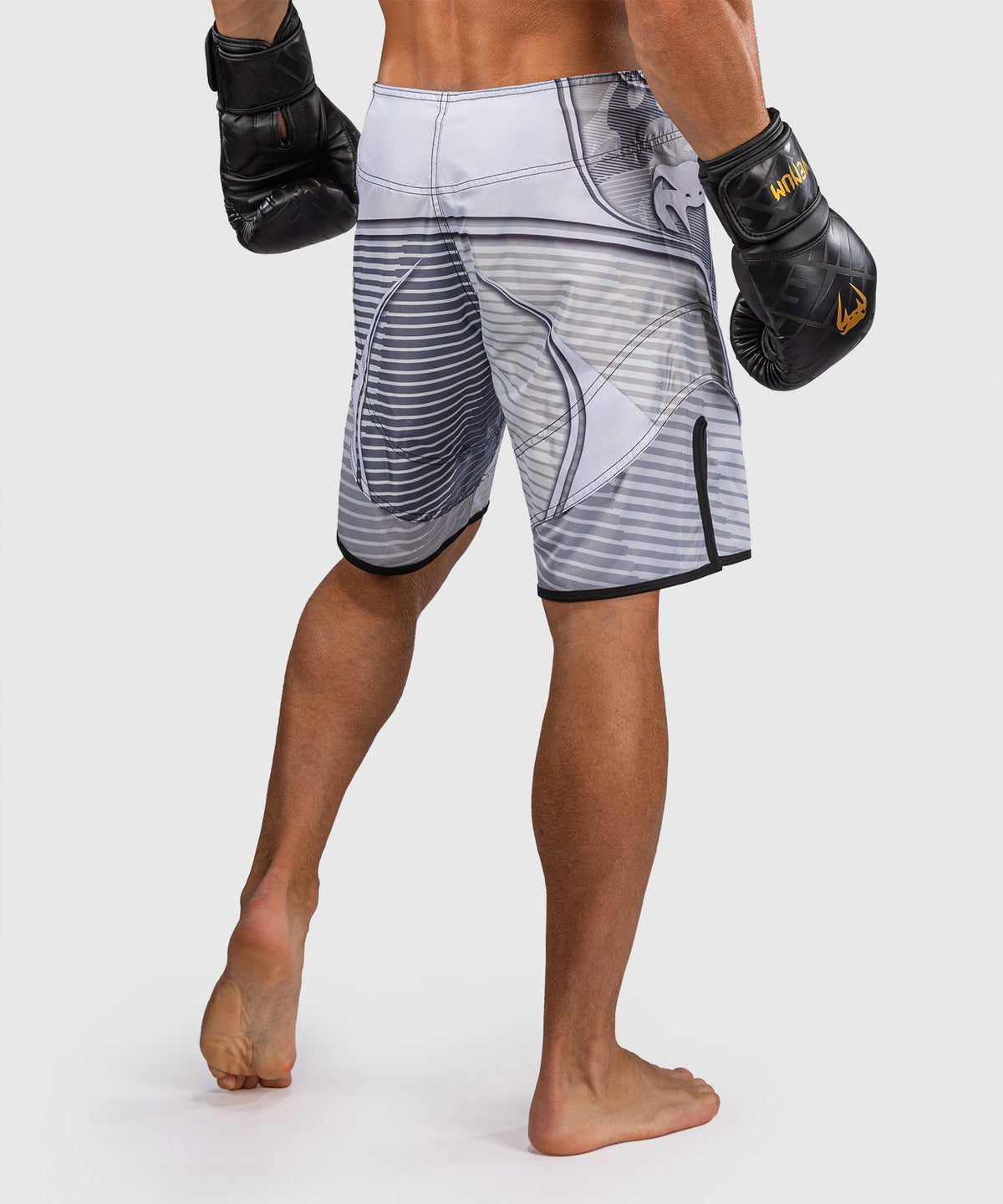 Venum MMA Shorts Camo Hero - Wit/Lichtgrijs