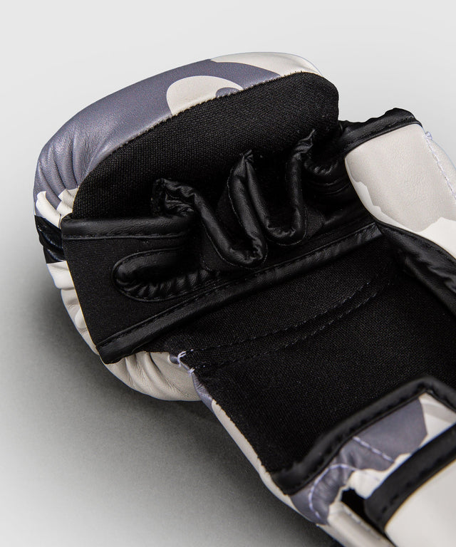 Guantes de sparring MMA Venum Elite – Blanco/Gris