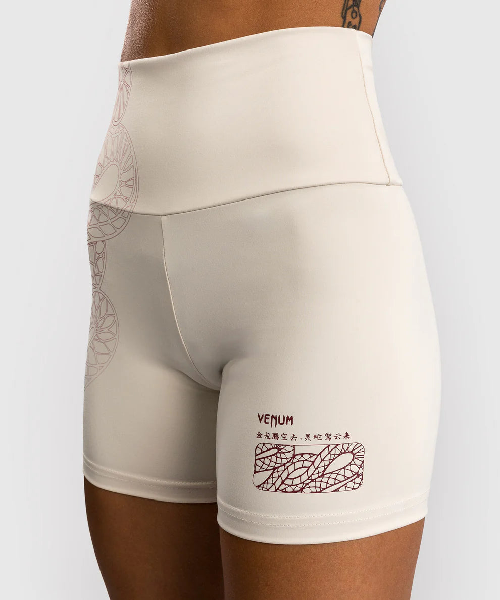 Venum Dames Shorts Serpenti - Ivory