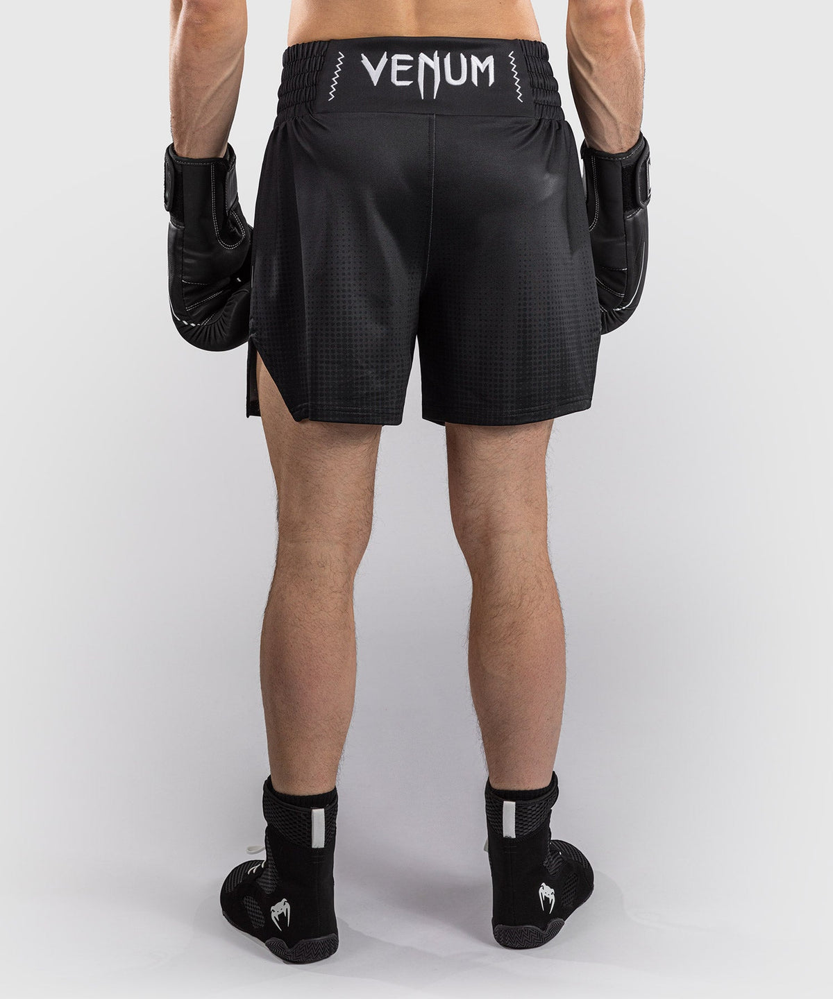 Venum Boksshorts Stealth - Zwart/Wit