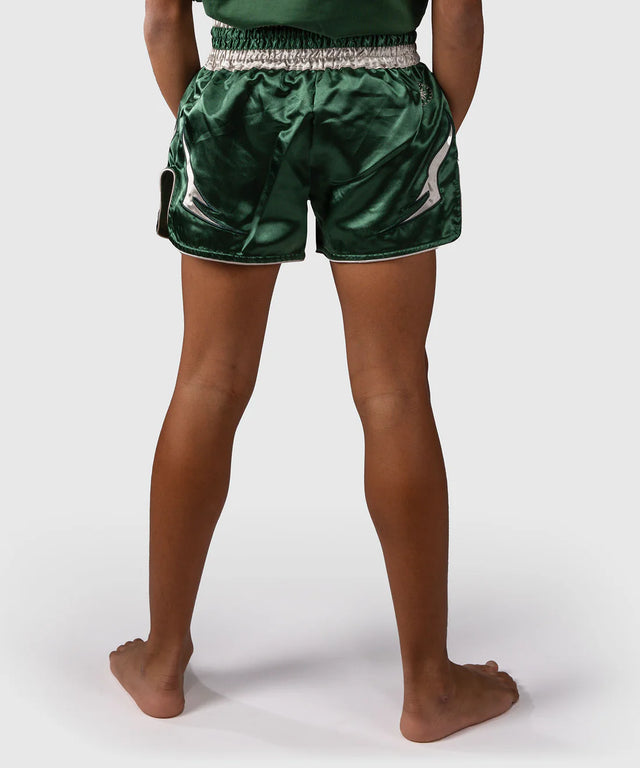 Venum Muay Thai Shorts Inferno Kids – Green