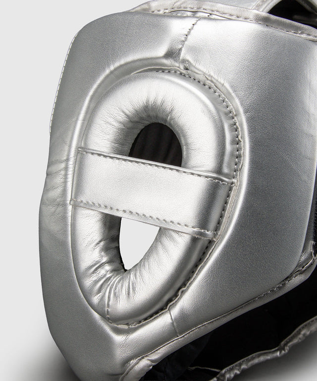 Ringhorns Charger Headgear Zilver/Zwart - sluiting