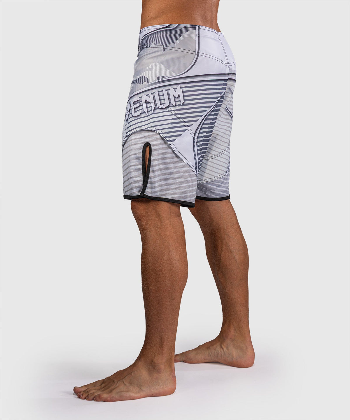 Venum MMA Shorts Camo Hero - Wit/Lichtgrijs