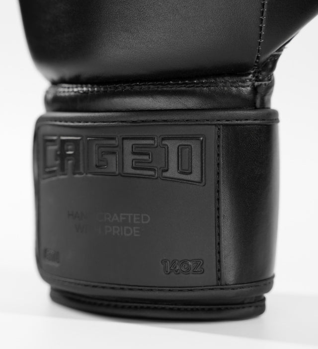 Gants de boxe Caged X Series – Noir/Noir