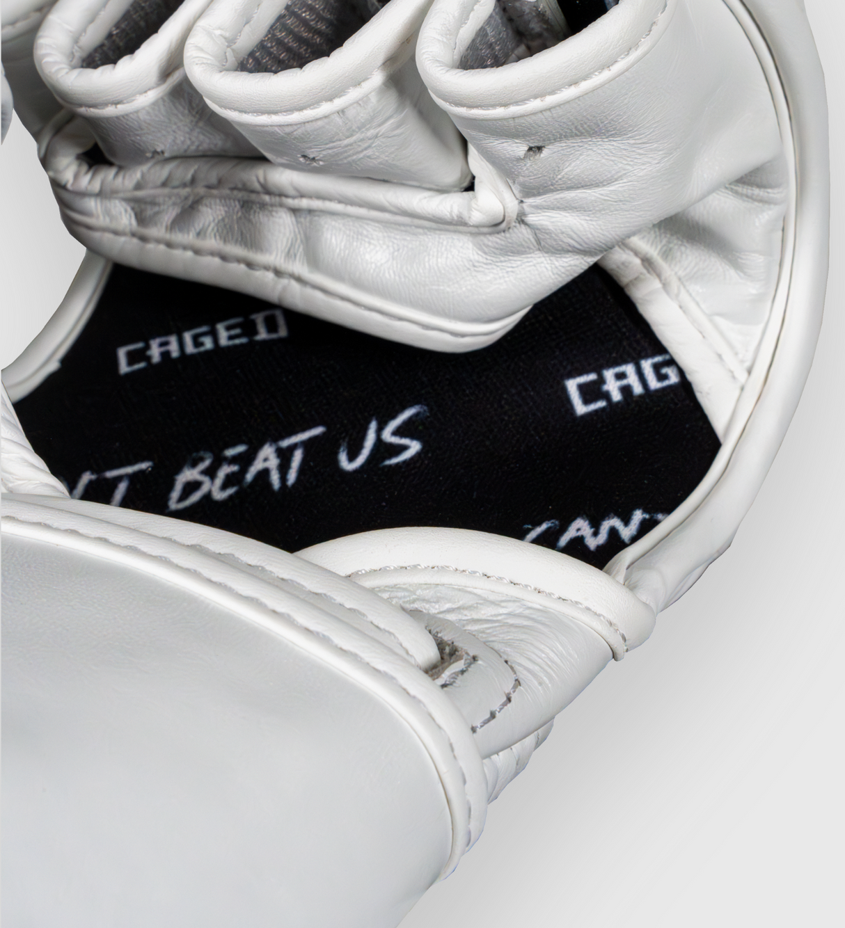Caged MMA Handschoenen ’X Series’ Sparring - Wit/Wit - MMA Handschoenen
