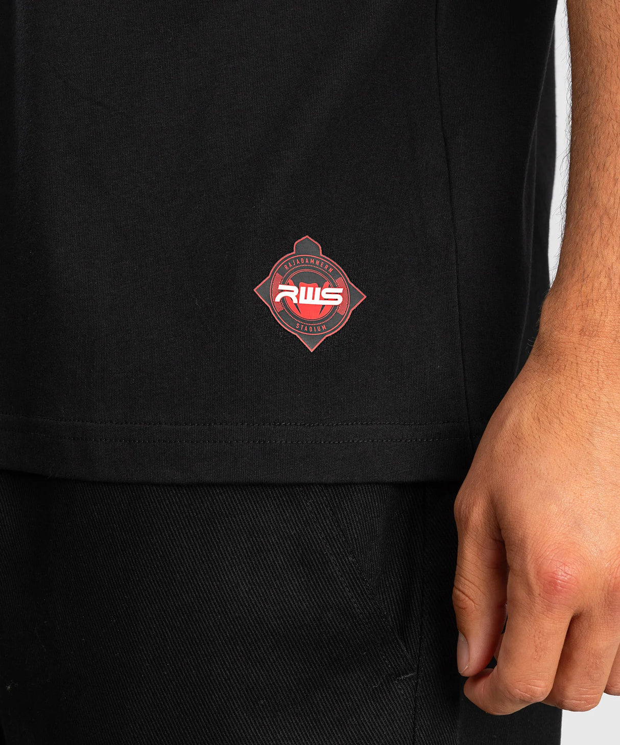 Venum x RWS 2.0 T-Shirt - Zwart/Rood