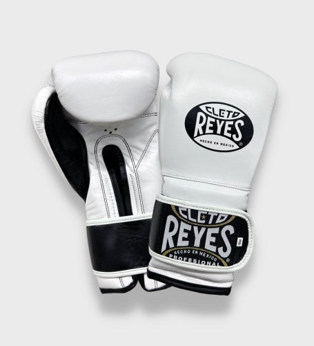 Boxerské rukavice Cleto Reyes – Bílé/Černé – Boxerské rukavice