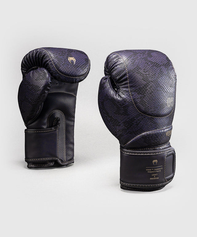 Venum Bokshandschoenen Impact Evo Scales - Donkerpaars