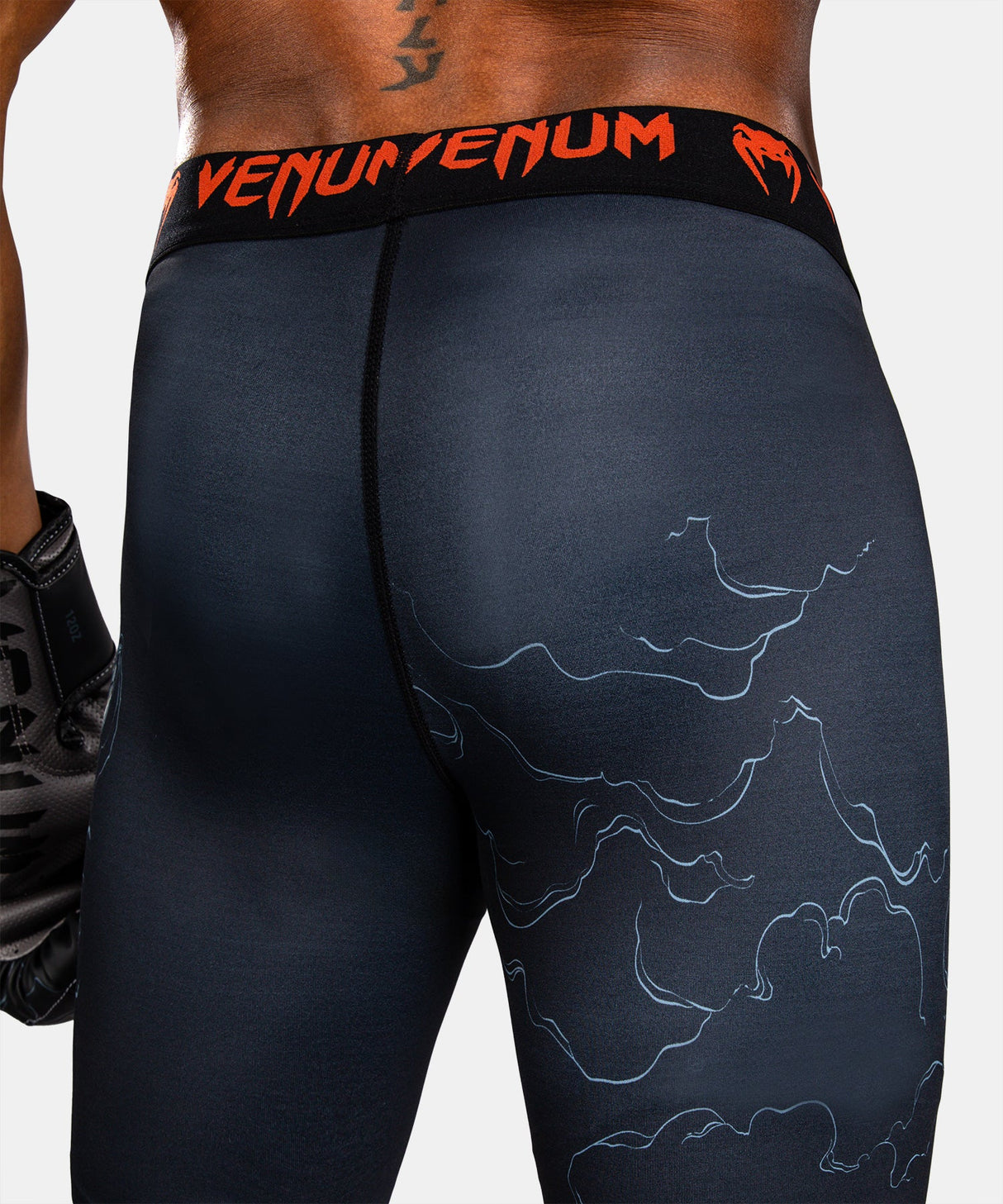 Venum Compressieshort Thunder Dragon - Zwart/Grijs/Koper