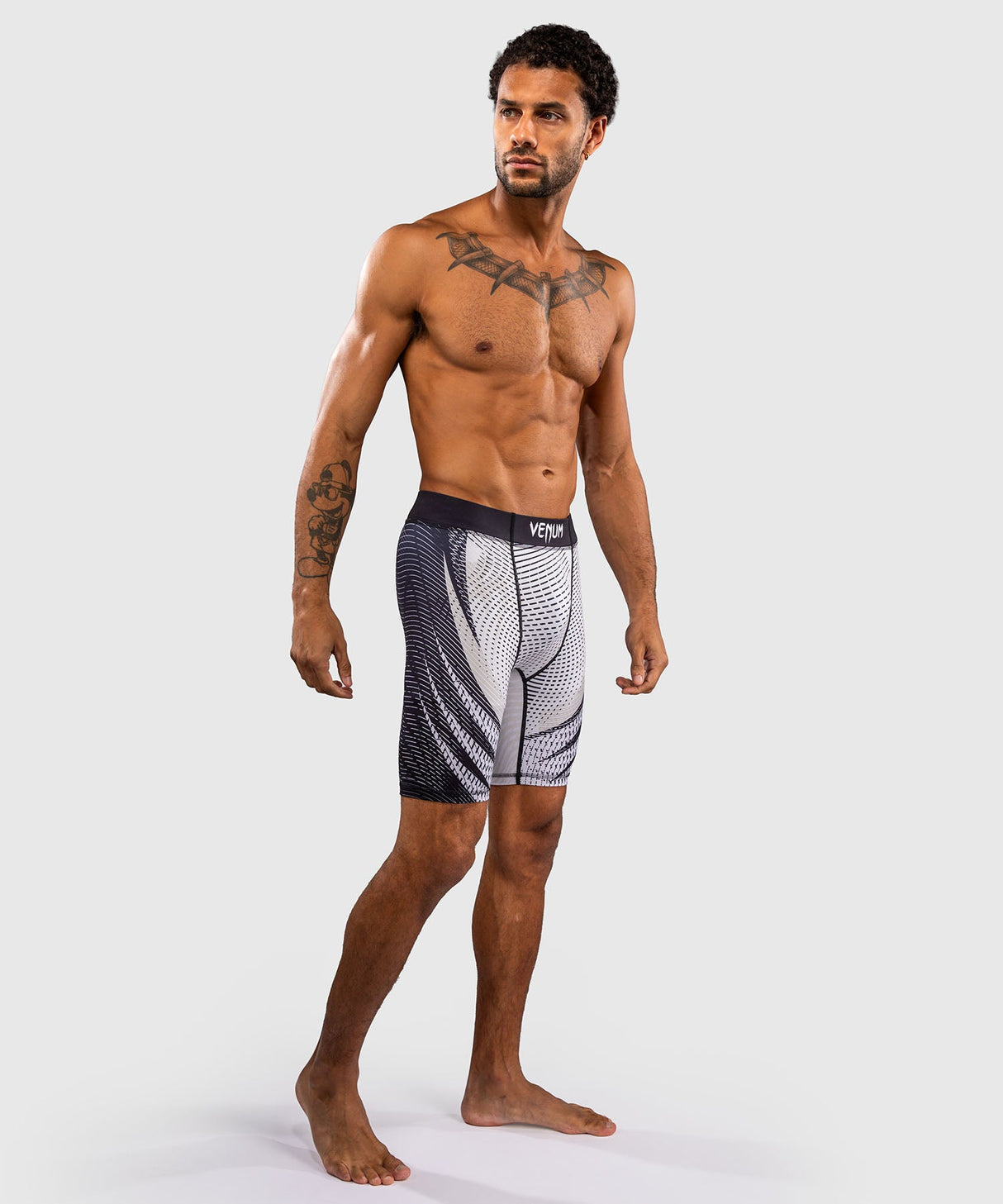 Venum Compressiebroek Galactic 3.0 - Offwhite/Zwart