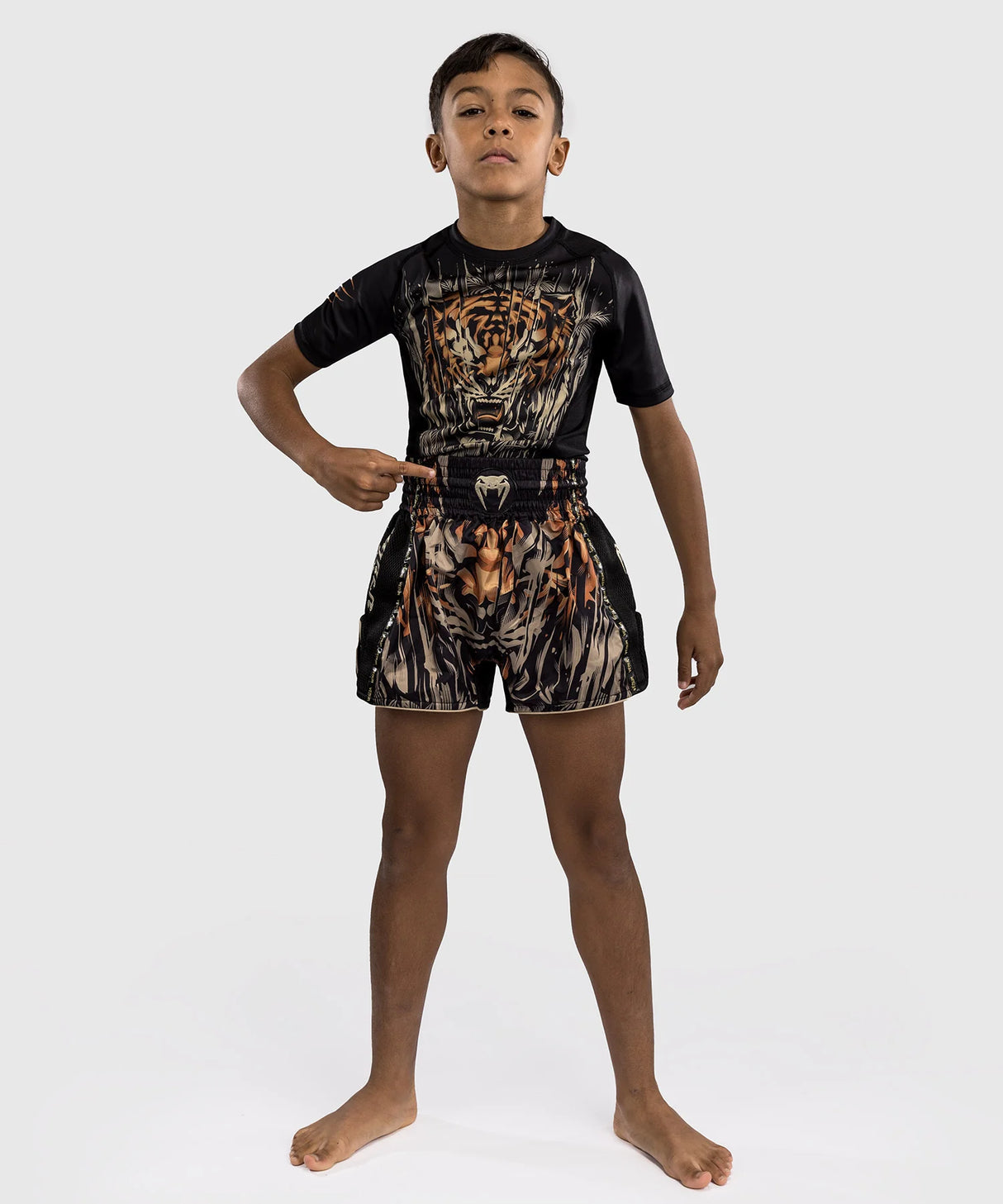 Venum Muay Thai Shorts Kids - Tiger