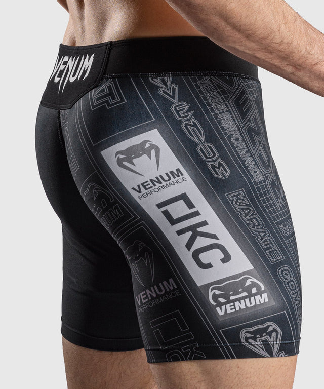 Venum Compressiebroek Karate Combat - Zwart/Grijs