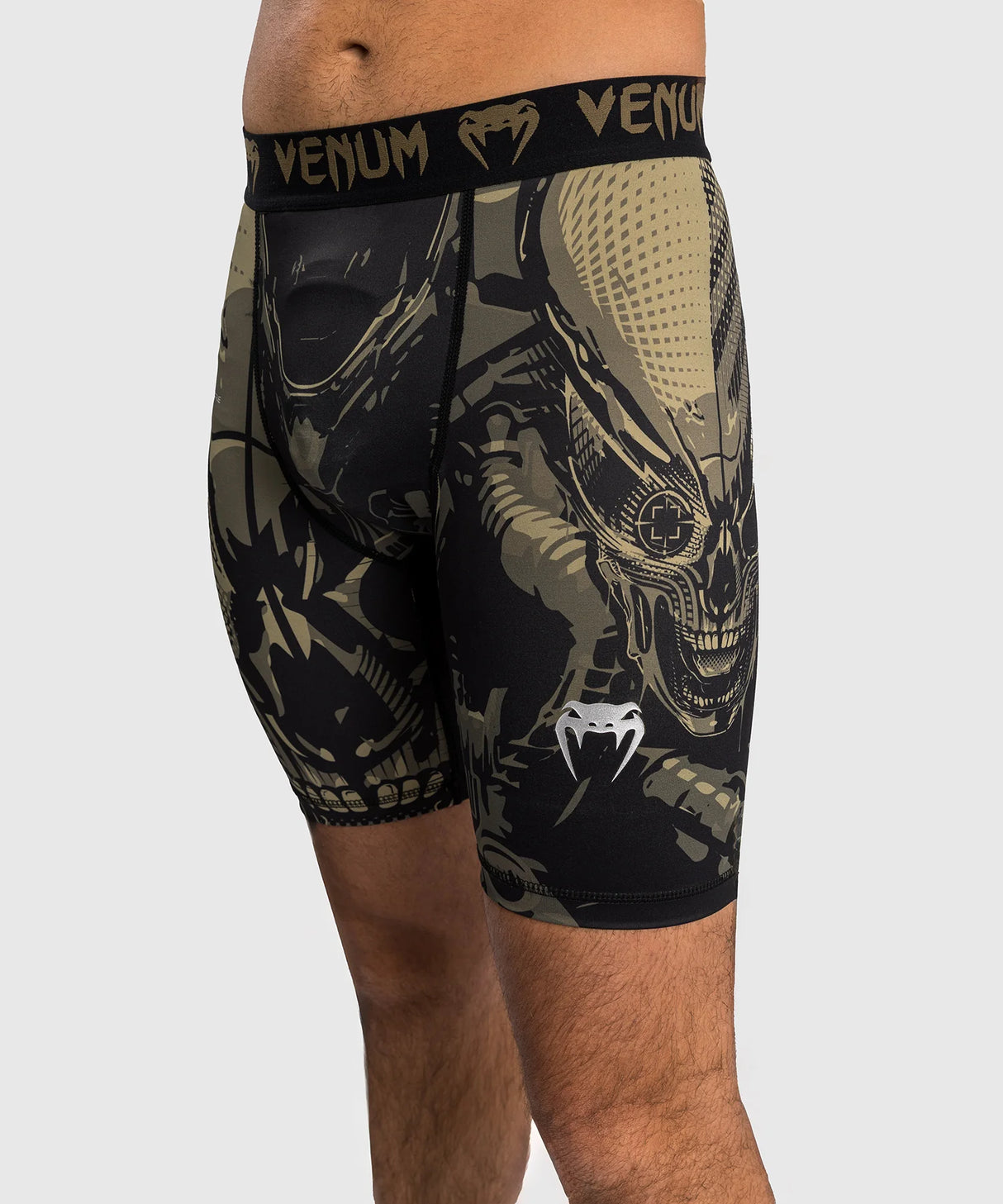Venum Compressie Shorts Invader - Zwart/Zand