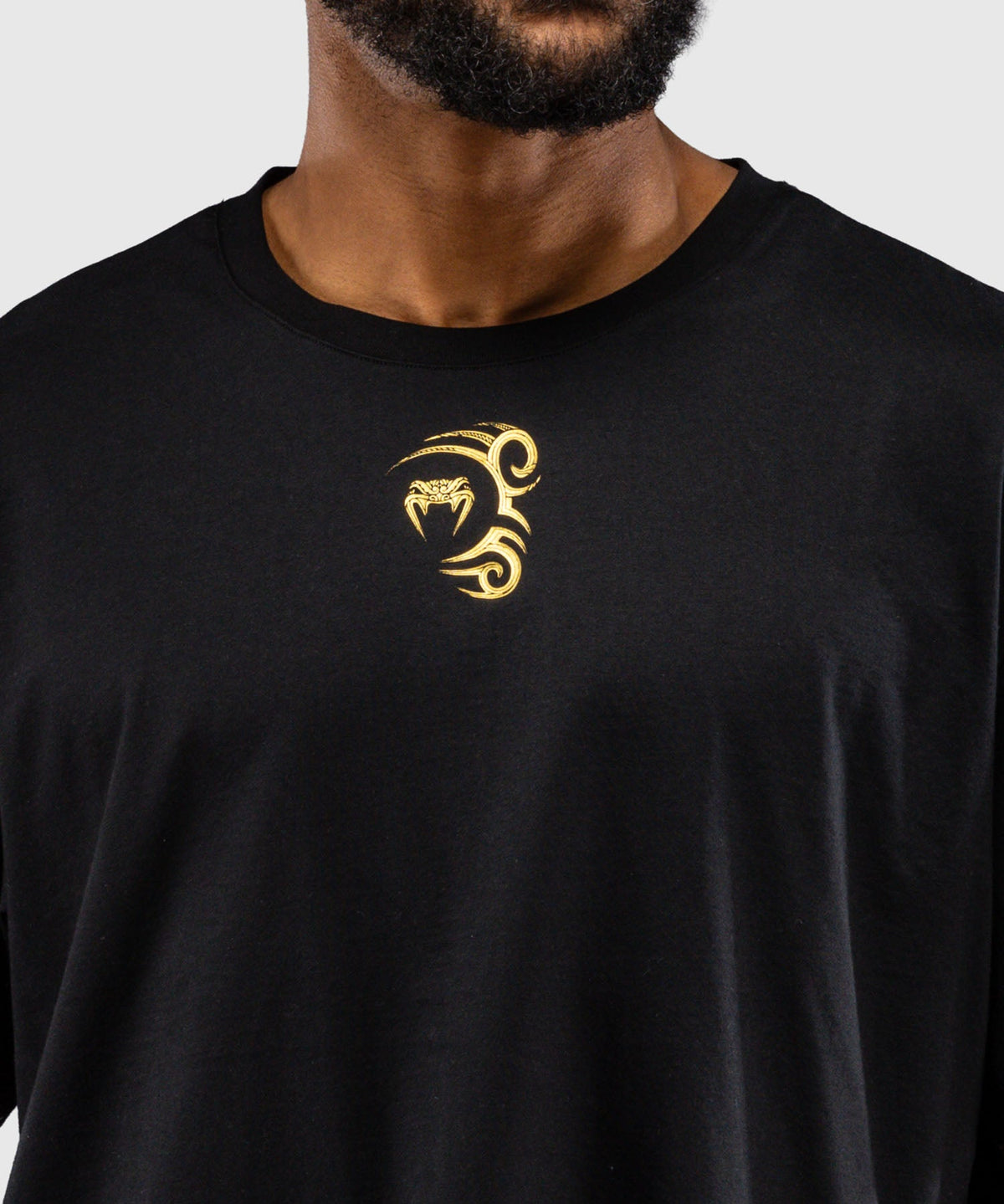 Venum x Mike Tyson T-Shirt Tiger - Zwart/Goud