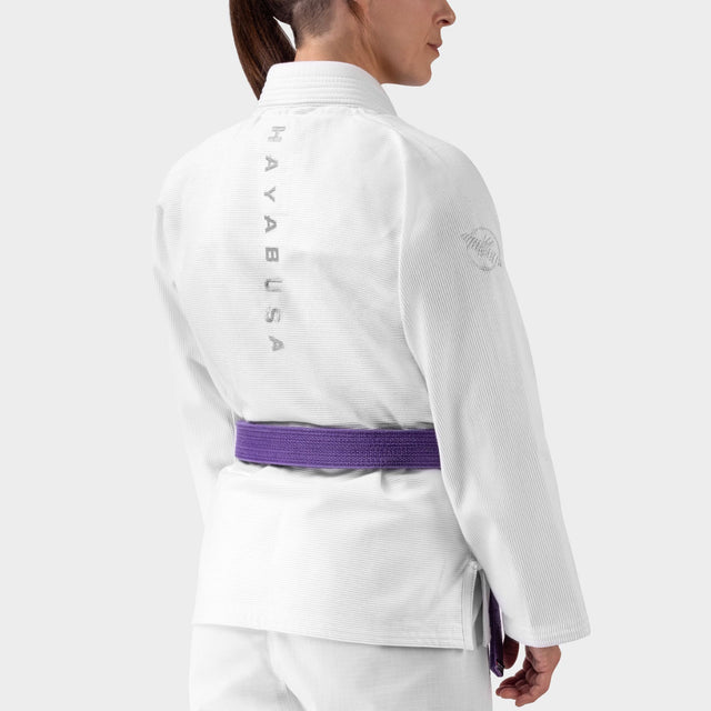 Hayabusa BJJ Gi Jas Core Lightweight Kvinder - Hvid