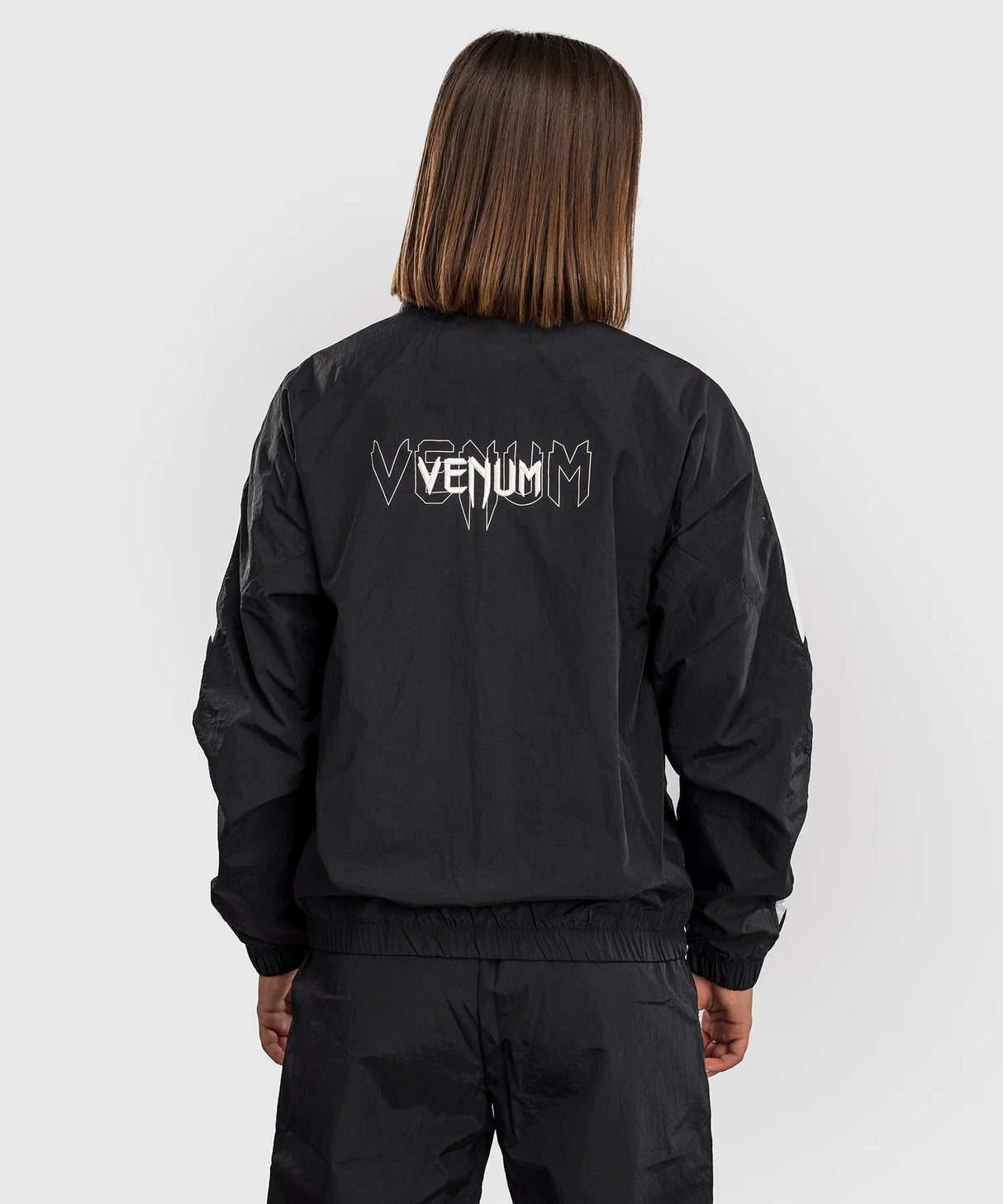 Venum Damen-Trainingsjacke Vectra – Schwarz/Weiß