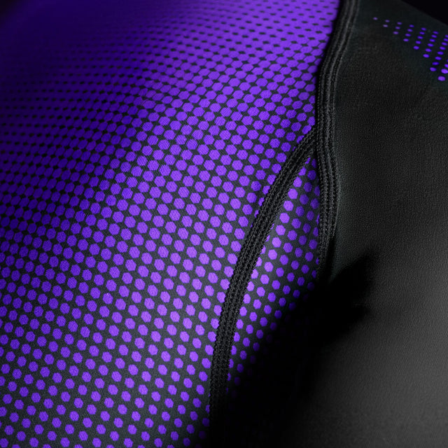 Hayabusa Rashguard Pro Ranked Korte Mouwen Dames - Paars