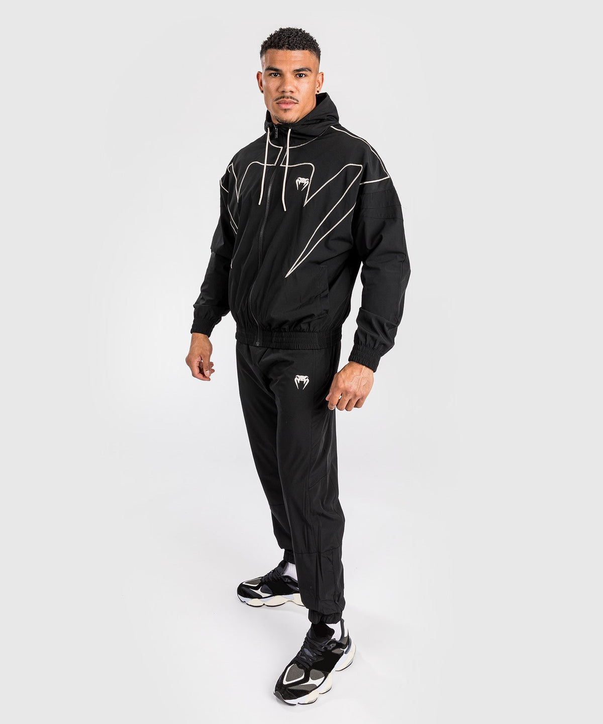 Venum Attack 90 Jas - Zwart/Wit