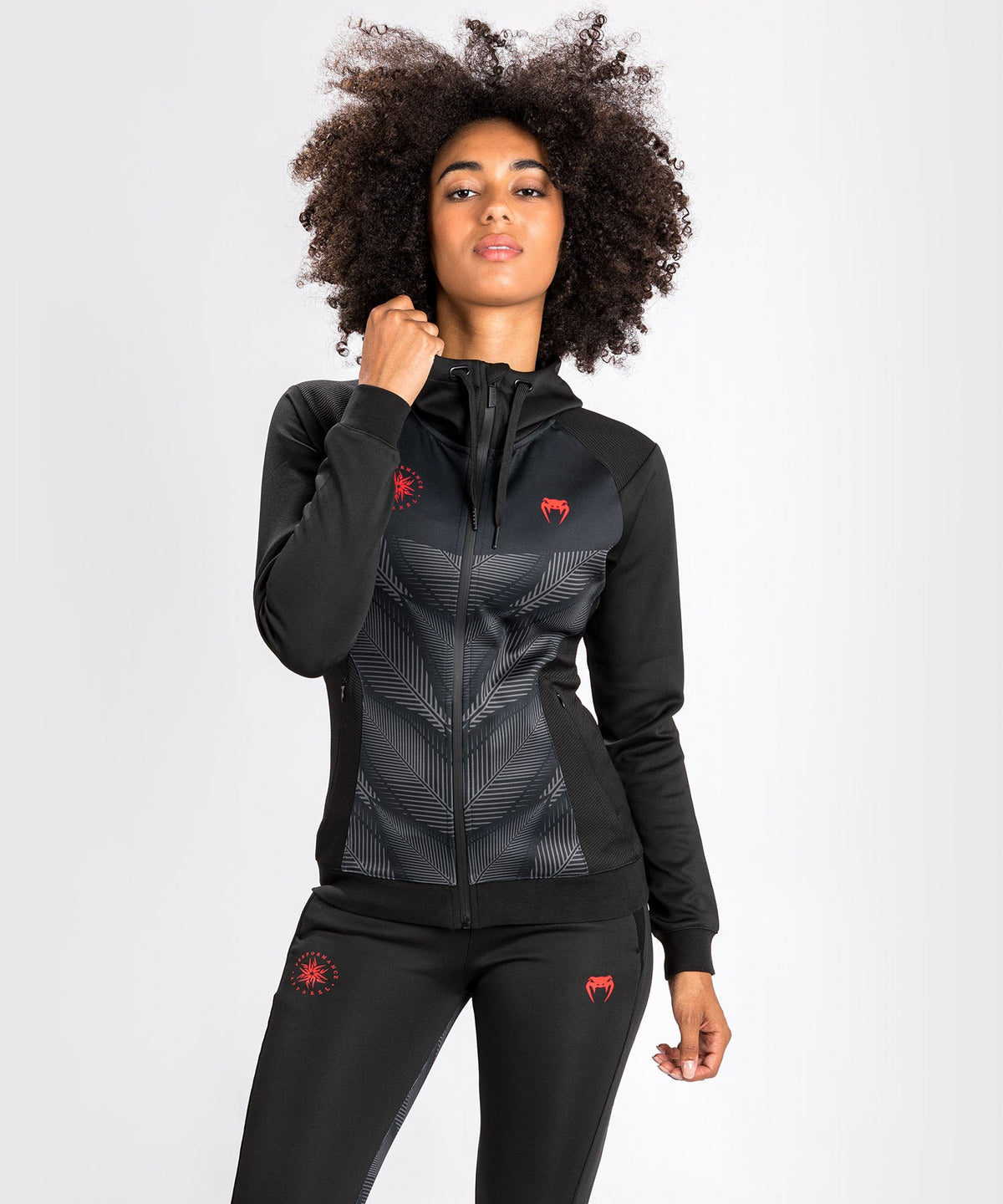 Venum Hoodie Phantom - Zwart/Rood