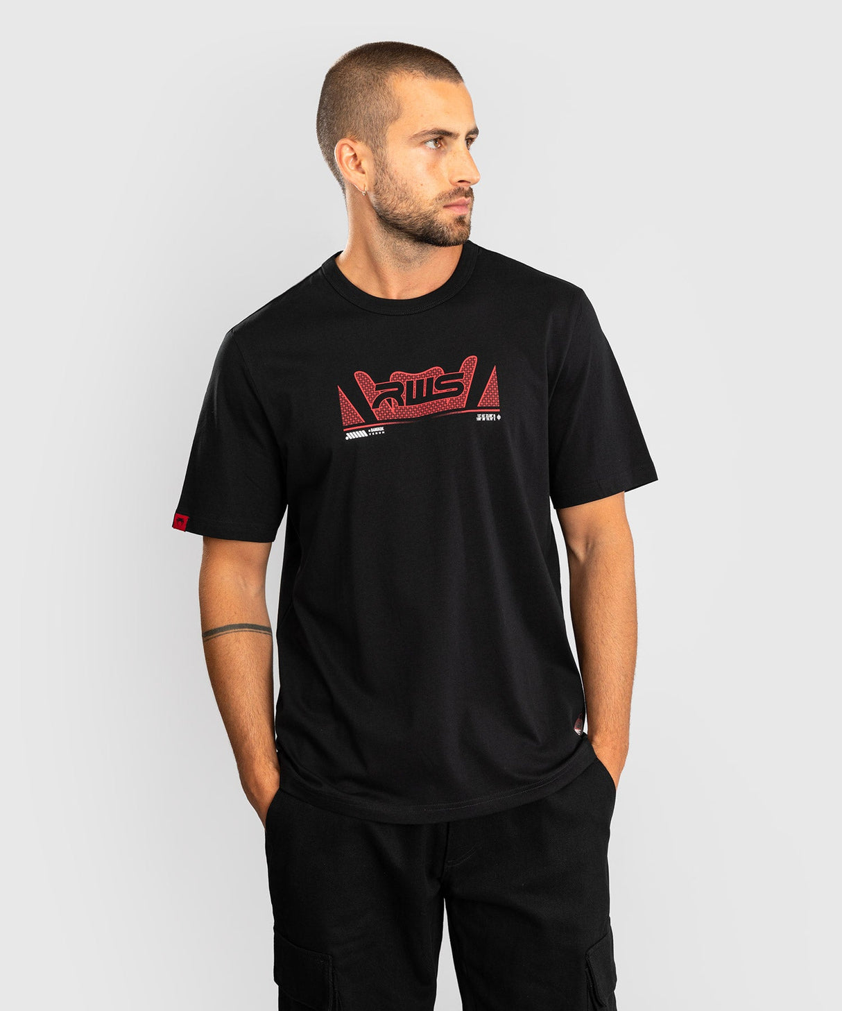 Venum x RWS 2.0 T-Shirt - Zwart/Rood