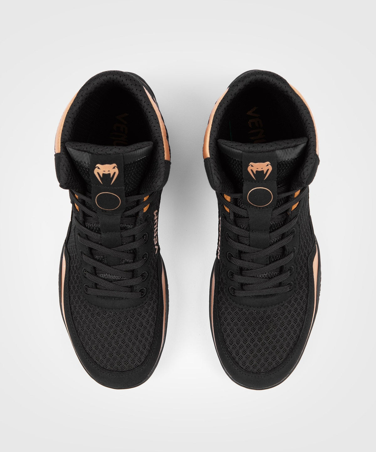 Venum Worstelschoenen Elite - Zwart/Brons