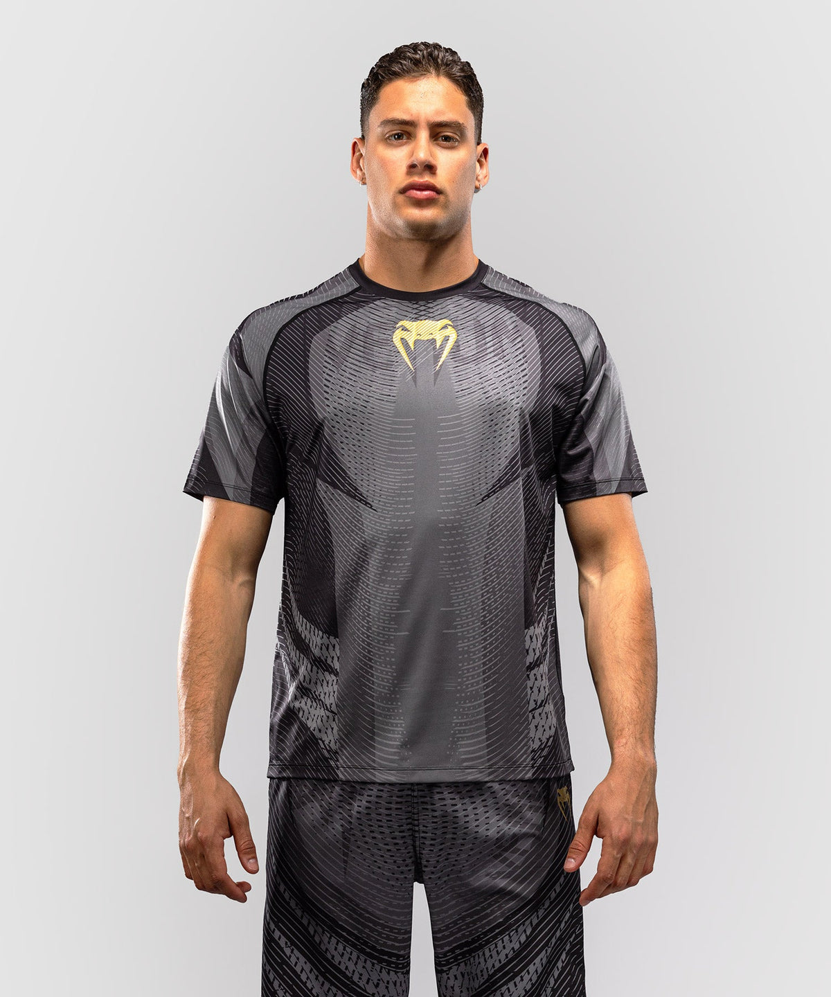 Venum T-Shirt Galactic 3.0 - Zwart/Goud