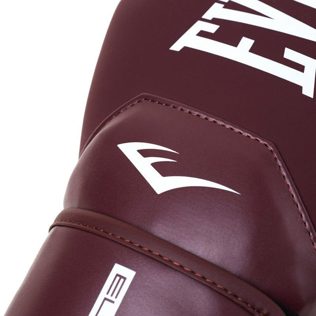 Everlast Boxningshandskar Elite2 – Bordeaux Röd